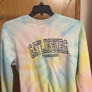 Pastel Tie-Dye Gatlinburg Tennessee Sweatshirt